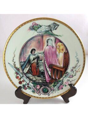 Hamilton Collection Legends Of Camelot I Knight Thee Sir Lancelot 3rd Issue #198